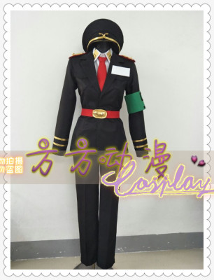 taobao agent Shooting black and white in the real thing to guard the COS service of Goku Gate