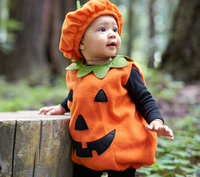 Детская брендовая милая одежда, xэллоуин, с рукавом