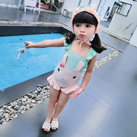 Đồ bơi cho trẻ em Cô gái dễ thương Xiêm Baby Bunny Đồ bơi cho bé Công chúa Kỳ nghỉ Hàn Quốc Đồ bơi mới cửa hàng quần áo trẻ em