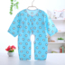 Mùa hè em bé cotton lụa jumpsuit áo choàng cotton nhân tạo cotton romper em bé áo dài tay - Áo liền quần quần áo trẻ con Áo liền quần