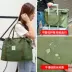 Túi du lịch màu đỏ nữ hành lý dung lượng lớn xách tay Hàn Quốc khoảng cách ngắn nhỏ du lịch nhẹ du lịch không thấm nước túi du lịch