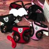 Дроящая веревка для собак Небольшая средняя жилетка для собак Ходьба для собак веревка Ангел крылопроницаемые крыло быки с бычьей борьбой с питомником