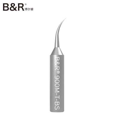 Borrei 900M-t-bs Curved Tip Iron HeadBorrui environment protection unleaded The iron head precise Flying line high speed conduct heat High temperature resistance Internal heat Electronics Extra sharp The iron head