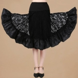 Летняя кружевная длинная юбка, большой размер