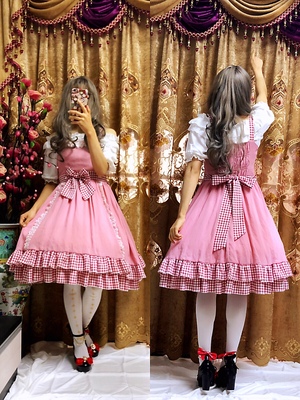 taobao agent Summer genuine shiffon dress, Lolita style, Lolita Jsk, lifting effect