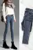 Quần jeans cạp cao nữ mùa xuân 2019 mới xuân hè skinny skinny đen hoang dã cao eo - Quần jean Quần jean