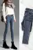 Quần jeans cạp cao nữ mùa xuân 2019 mới xuân hè skinny skinny đen hoang dã cao eo - Quần jean