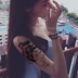 Nửa cánh tay hoa không thấm nước dán hình xăm nam hoa chân dán nữ lâu dài drama tattoo tattoo tattoo body painting Vẽ trên cơ thể