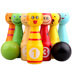 Trẻ em lớn của rắn gỗ động vật phim hoạt hình bowling bé early education puzzle thể thao đồ chơi thiết lập trong nhà và ngoài trời 1-3 	bộ bowling grow	 Quả bóng bowling