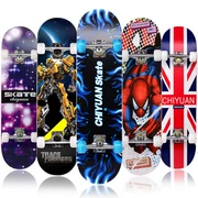 Thể thao mạo hiểm chuyển nhiệt skateboard lõm tấm giới hạn skateboard chuyên nghiệp skateboard đôi cong bốn bánh skateboard