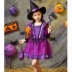 Trang phục Halloween trẻ em, trang phục phù thủy, váy phù thủy bé gái, trang phục cosplay kinh dị, trang phục ma cà rồng