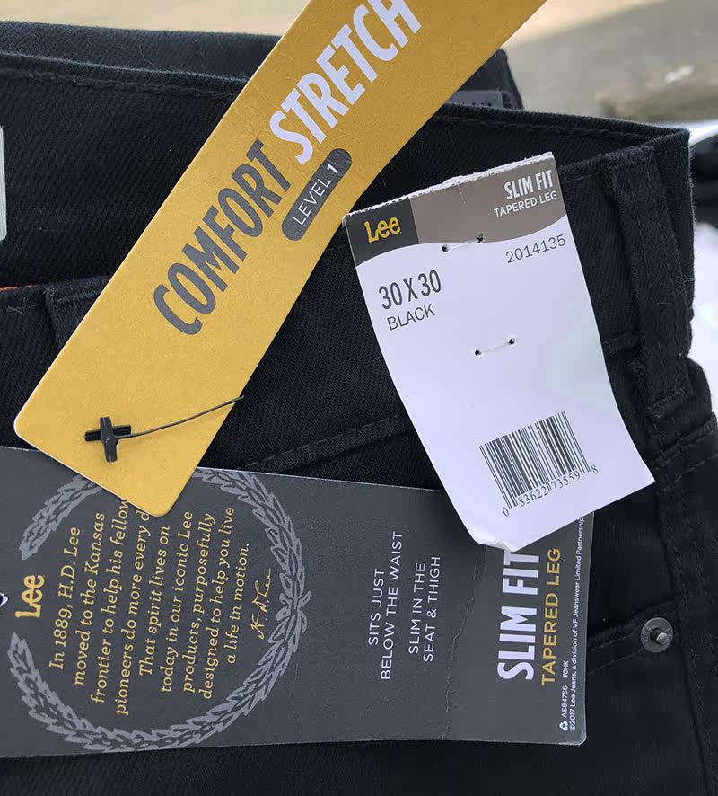 Купить Сша подлинный lee slim tapered 