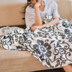 Chunma gai in chăn mền đơn giường sofa vải chăn mền giải trí - Ném / Chăn mền nhung dày Ném / Chăn