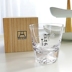 Xuất khẩu Nhật Bản Fuji Mountain Cup thủy tinh chịu nhiệt Edo sakura cốc Cup Cup Snow Mountain Whist Cup - Tách ly uống nước Tách