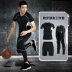 Lu Yifan quần áo tập thể dục nam khô nhanh chạy thể thao phù hợp với phòng tập thể dục mùa xuân và mùa hè ngắn tay tập thể dục đào tạo quần áo nam Quần áo tập thể hình