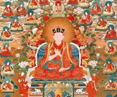 Китайская карта защиты от несчастий 噶举传承圣物大法宝王噶玛巴发草5克装藏除障香囊烟供必用