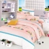 Giường trẻ em 笠 mảnh duy nhất 1.8 m giường cotton 1.5 m trải giường 1.2 phim hoạt hình Simmons cotton bảo vệ bìa tùy chỉnh