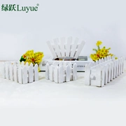 [Bước nhảy vọt màu xanh] Hàng rào bằng gỗ màu trắng Đồ hoa bằng gỗ Vasware Hoa sắp xếp Hoa chậu hoa P008 - Vase / Bồn hoa & Kệ