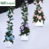 Mô phỏng hoa lily mây phòng khách sưởi ấm điều hòa không khí ống trang trí đám cưới hoa nhựa treo tường trang trí hoa - Hoa nhân tạo / Cây / Trái cây Hoa nhân tạo / Cây / Trái cây