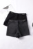 [Bắp cải] E 30 mùa hè mới lỏng mỏng đa túi dây kéo Joker màu quần short giản dị quần đùi thể thao nữ Quần short
