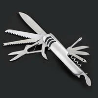 11 chức năng dao đa chức năng gấp công cụ dao saber đa công cụ cắt thép không gỉ dao găm bấm