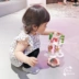 Little Sugar Kids 2019 Mùa xuân mới Áo sơ mi ca rô Pháp Hàng đầu Sợi bông tinh khiết 1-5 tuổi - Áo sơ mi