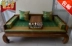 Năm mảnh giường Rohan Rohan nệm pad mat Trung Quốc gỗ hồng mộc nội thất xốp gói pad bằng gói Lotus - Nệm Nệm