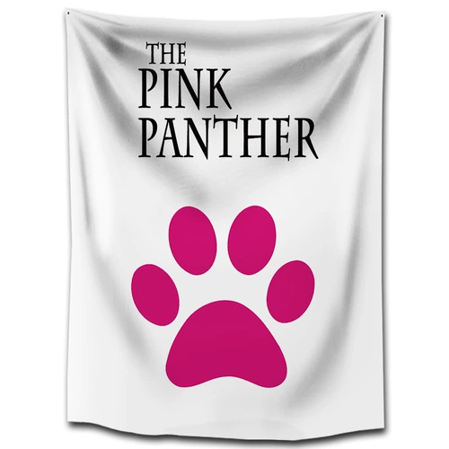 Nordic ins pink Leopard bopestry Вертикальная версия розовой девушки Сердечное сетевая настенная настенный