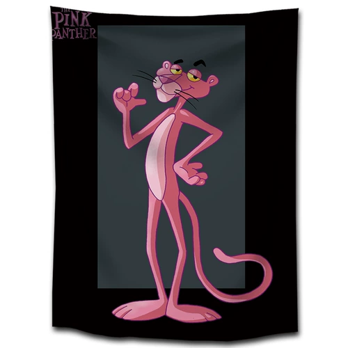 Nordic ins pink Leopard bopestry Вертикальная версия розовой девушки Сердечное сетевая настенная настенный