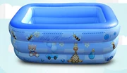 Inflator big boy bồn tắm bơm hơi bể bơi đồ chơi chơi nước kết hợp bể bơi trẻ sơ sinh tắm cho trẻ sơ sinh