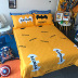 Batman mẫu bông bốn mảnh Người dơi Marvel siêu anh hùng Bộ đồ giường cotton ba mảnh - Bộ đồ giường bốn mảnh bộ chăn ga gối cotton Bộ đồ giường bốn mảnh