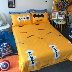Batman mẫu bông bốn mảnh Người dơi Marvel siêu anh hùng Bộ đồ giường cotton ba mảnh - Bộ đồ giường bốn mảnh