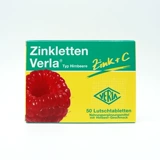Германия импортировала Zinkletten Verla Baby Zinc Zinc Chip VC, чтобы способствовать аппетиту и улучшения иммунитета
