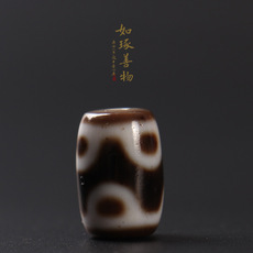 Украшения на руку 稀有六瓣莲花天珠 藏传至纯天珠 扶贫驻念珠手串项链吊坠配珠配饰