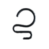 Компьютерский плоский автомобильный стержень над линейной пружинной крючкой, небольшой поперечный рукав с поперечным поперечным