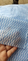 Волновая картина водопоглощающие полотенца 200 синего синего цвета