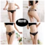 Sexy ladies thong lưới trong suốt sexy liền mạch cotton 裆 eo thấp đồ lót nữ tiếp xúc với hip hollow T quần quần lót cotton