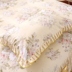 [Một cặp] cotton in pillowcase xù gối bìa cotton mục vụ nhỏ hoa áo gối Gối trường hợp