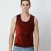 Áo vest nam Yu Zhaolin ấm áp cộng với nhung dày trẻ trung cổ tròn không tay cotton áo vest màu rắn mùa đông áo ngực cúp ngang Áo vest