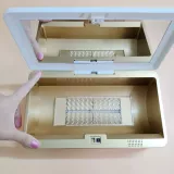 Светодиодный антибактериальный вместительный и большой набор инструментов для маникюра, лампа для стерилизации, 2019