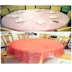 Tiệc cưới khăn trải bàn dày chống dầu màu đỏ in nhựa khách sạn phục vụ bàn đám cưới vải cung cấp