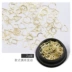 Nhật Bản Nail Art Trang sức Vàng Kim loại Khung Đặt Nail Sticker Phần mỏng Cơ sở Tình yêu Công cụ hợp kim F19 bộ làm móng tay Công cụ Nail