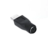 PS/2 MD6 Женщина до USB 2.0 Мужской адаптер разъем для KeyB