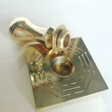 Даосский метод поставки Метод метод медного уплотнения Чистое медное тестирование Три Юани Тест и напечатанное настраиваемое медное уплотнение для сформулирования бронзовых знаков