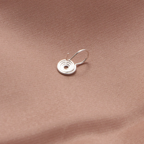 Натуральные клипсы, аксессуары, спираль от комаров ручной работы, без проколов ушей, простой и элегантный дизайн, DIY