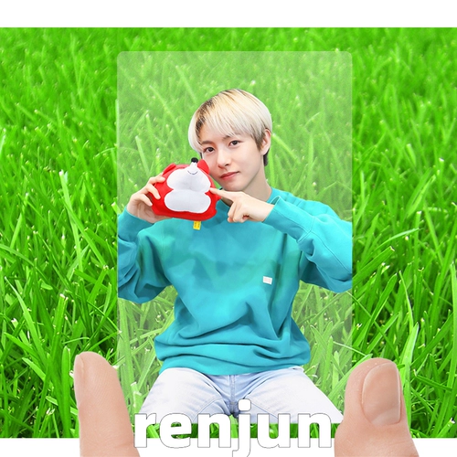 NCT Dream Activity Периферическая прозрачная маленькая карта