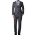 Phù hợp với phù hợp với nam mỏng Hàn Quốc phiên bản của màu xám phù hợp với kinh doanh của nam giới ăn mặc chuyên nghiệp mặc thanh niên chú rể áo cưới Suit phù hợp