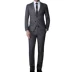 Phù hợp với phù hợp với nam mỏng Hàn Quốc phiên bản của màu xám phù hợp với kinh doanh của nam giới ăn mặc chuyên nghiệp mặc thanh niên chú rể áo cưới sơ mi nam Suit phù hợp