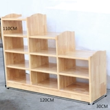 Детская игрушка для детского сада из натурального дерева, многослойная система хранения, ранец, учебные пособия
