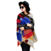 Mùa thu và mùa đông khăn choàng phụ nữ khăn kép- sử dụng hoang dã gió quốc gia áo choàng giả cashmere áo choàng dày ấm áo khăn bịt mặt nam đi phượt Khăn quàng cổ / khăn quàng cổ